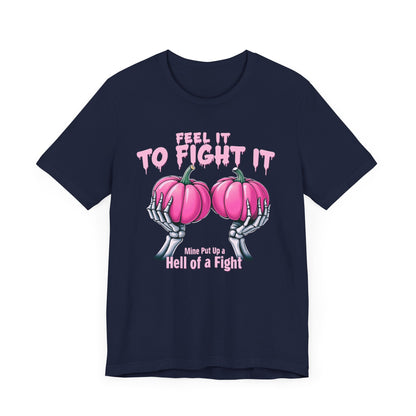 Pink Ribbon Support Tee – Unisex Cancer Awareness Shirt, Fighter Gift, Survivor Strength Apparel, Inspirational Motivational T-Shirt