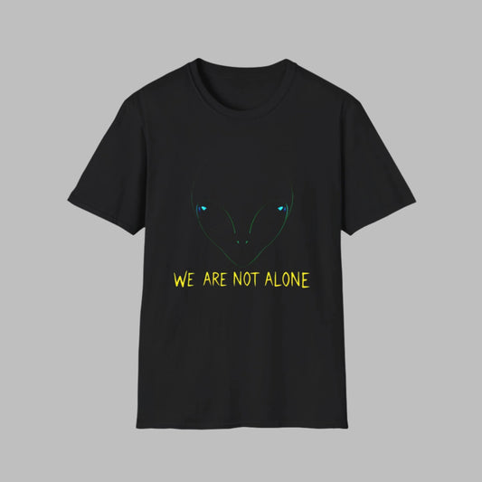 Alien Theme T-Shirt, UFO Lover Gift, Sci-Fi Apparel, Cool Graphic Tee, Unisex Alien Shirt, UFO searchers