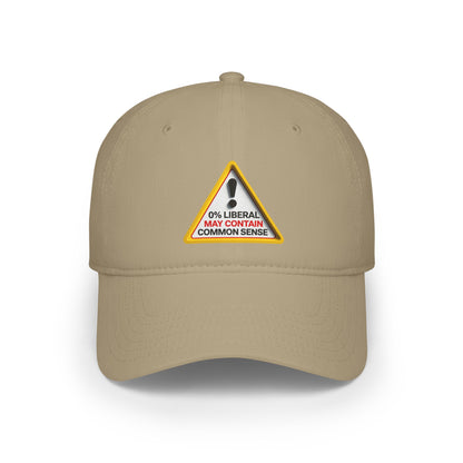Conservative Baseball Cap, Elon Musk Trump Style, Funny Anti Liberal Hat, Republican Gift, Common Sense Cap, 0% Liberal Hat