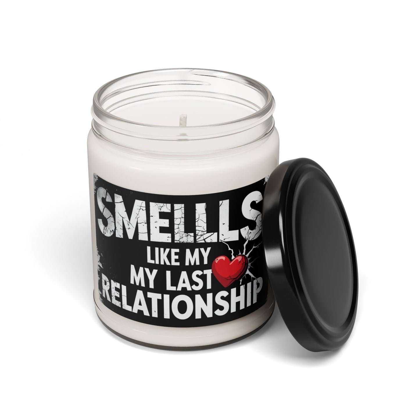Humorous Scented Soy Candle - "Smells Like My Last Relationship" - 9oz