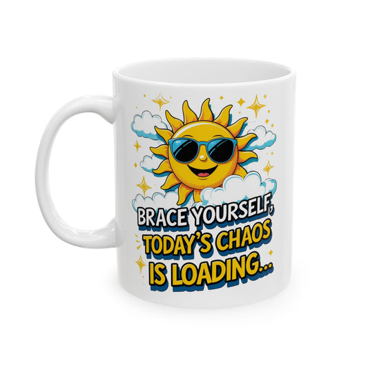 Large Mug Coffee Drinker Ceramic Mug, Funny Quote Mug Gift For Tea Drinker, Large Coffee Cup Beautiful Mugs Tea Drinkers, Holiday Gift, Mom