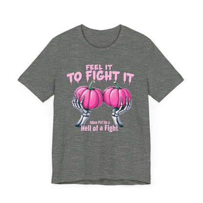 Pink Ribbon Support Tee – Unisex Cancer Awareness Shirt, Fighter Gift, Survivor Strength Apparel, Inspirational Motivational T-Shirt