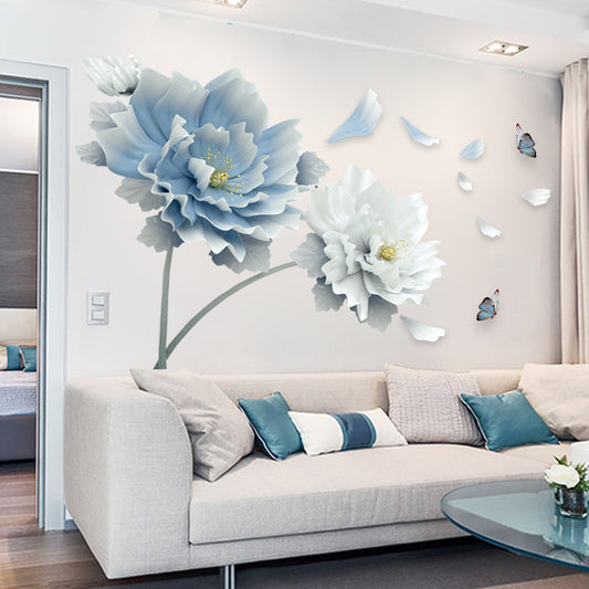 Bedroom Wall Sticker – Removable Bedside Wallpaper Mural for Home Decoration