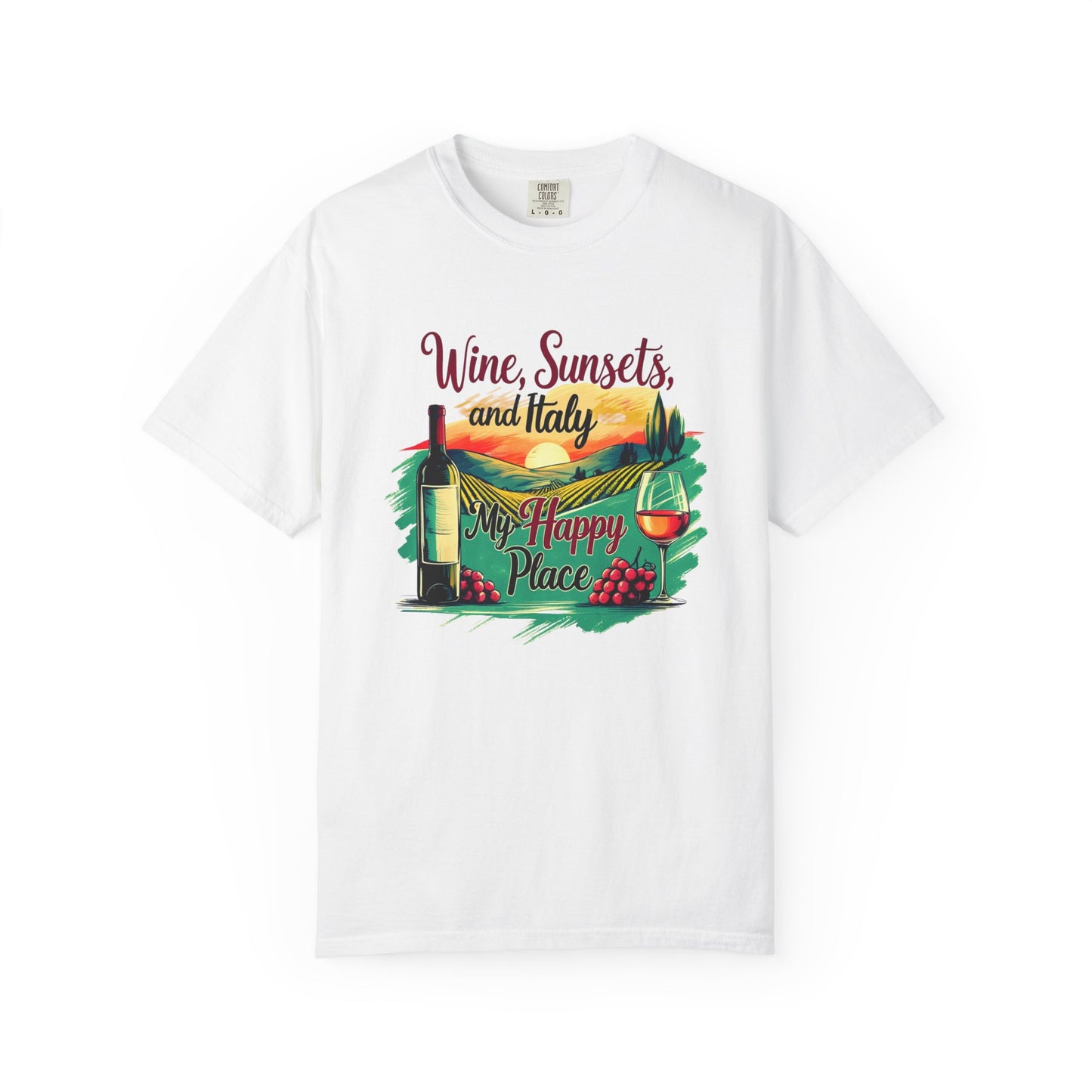 Comfort Colors® Italy Vacation T-shirt, Unisex Garment-Dyed T-shirt, Love Italy Shirt, Italy Family Trip Shirt, Italian Shirt, Italy Gifts,