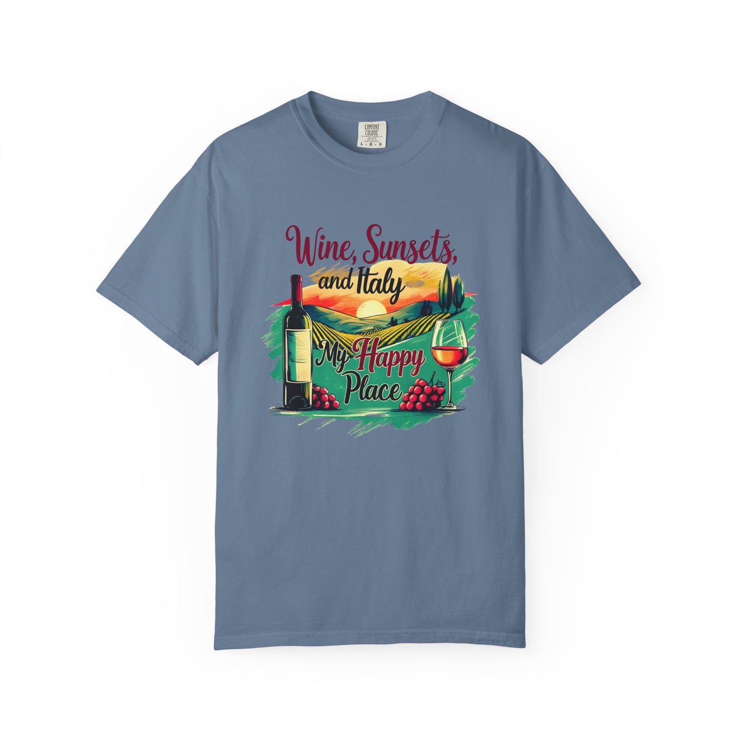 Comfort Colors® Italy Vacation T-shirt, Unisex Garment-Dyed T-shirt, Love Italy Shirt, Italy Family Trip Shirt, Italian Shirt, Italy Gifts,