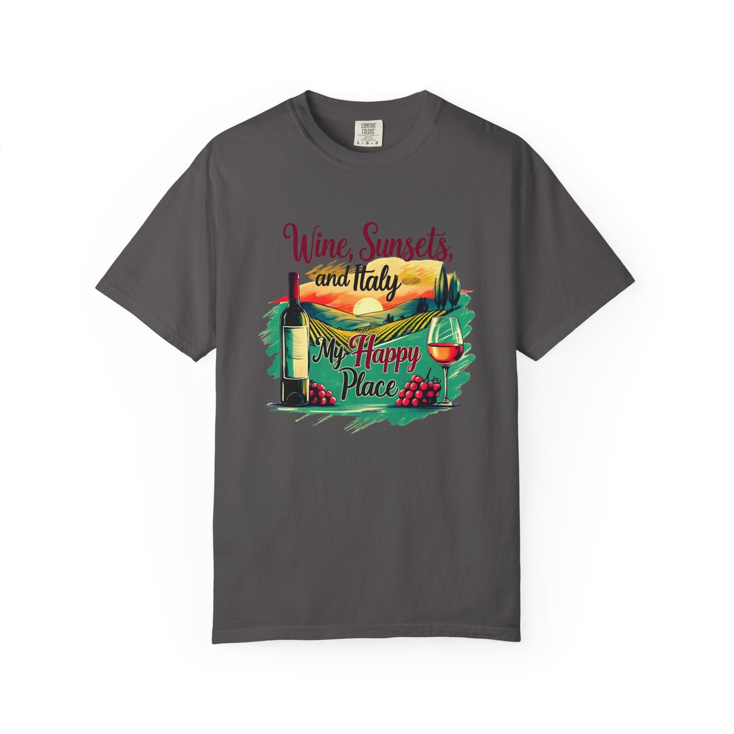 Comfort Colors® Italy Vacation T-shirt, Unisex Garment-Dyed T-shirt, Love Italy Shirt, Italy Family Trip Shirt, Italian Shirt, Italy Gifts,