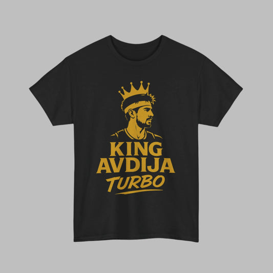 Deni Avdija Turbo T-Shirt - Portland Blazers Basketball Tee for Deni Avdija Fans, NBA Fan Gift, Basketball Lover Shirt, Sports Gift,