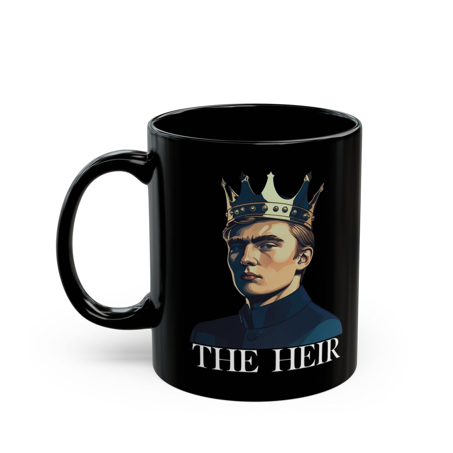 Black 11oz/15oz Ceramic Mug – Patriotic Gift for Him, The Expert Design, Family-Inspired Keepsake