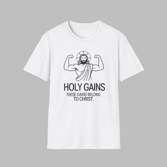 Faith Over Fear Unisex T-Shirt – Inspirational Workout Tee, Fitness Apparel, Motivational Gift for Him, Spiritual Gym Shirt.