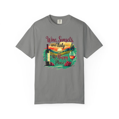Comfort Colors® Italy Vacation T-shirt, Unisex Garment-Dyed T-shirt, Love Italy Shirt, Italy Family Trip Shirt, Italian Shirt, Italy Gifts,