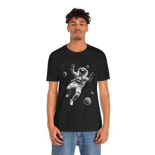 Space Astronaut Unisex Tee, Spaceman Shirt, Funny Cosmonaut Tshirt, Family Astronaut Graphic Tee, Spacewoman Gift, Astronaut Lover Shirt.