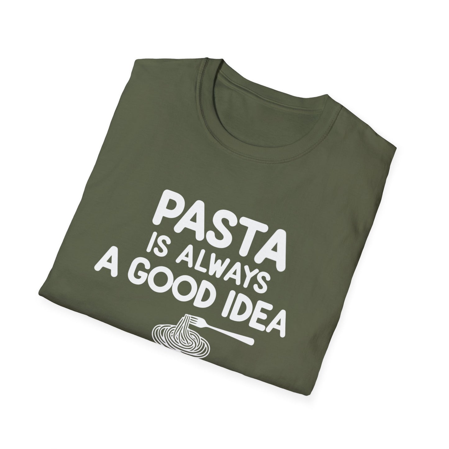 Italy lover T-shirt ,Spaghetti Shirt - Unisex Softstyle T-Shirt, Funny Food Shirt, Foodie T Shirt, Food Humor, Silly T-Shirt.