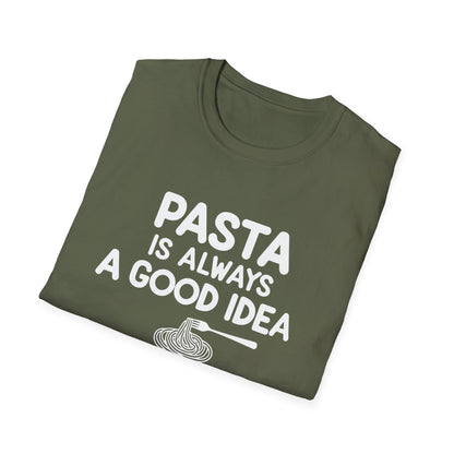 Italy lover T-shirt ,Spaghetti Shirt - Unisex Softstyle T-Shirt, Funny Food Shirt, Foodie T Shirt, Food Humor, Silly T-Shirt.