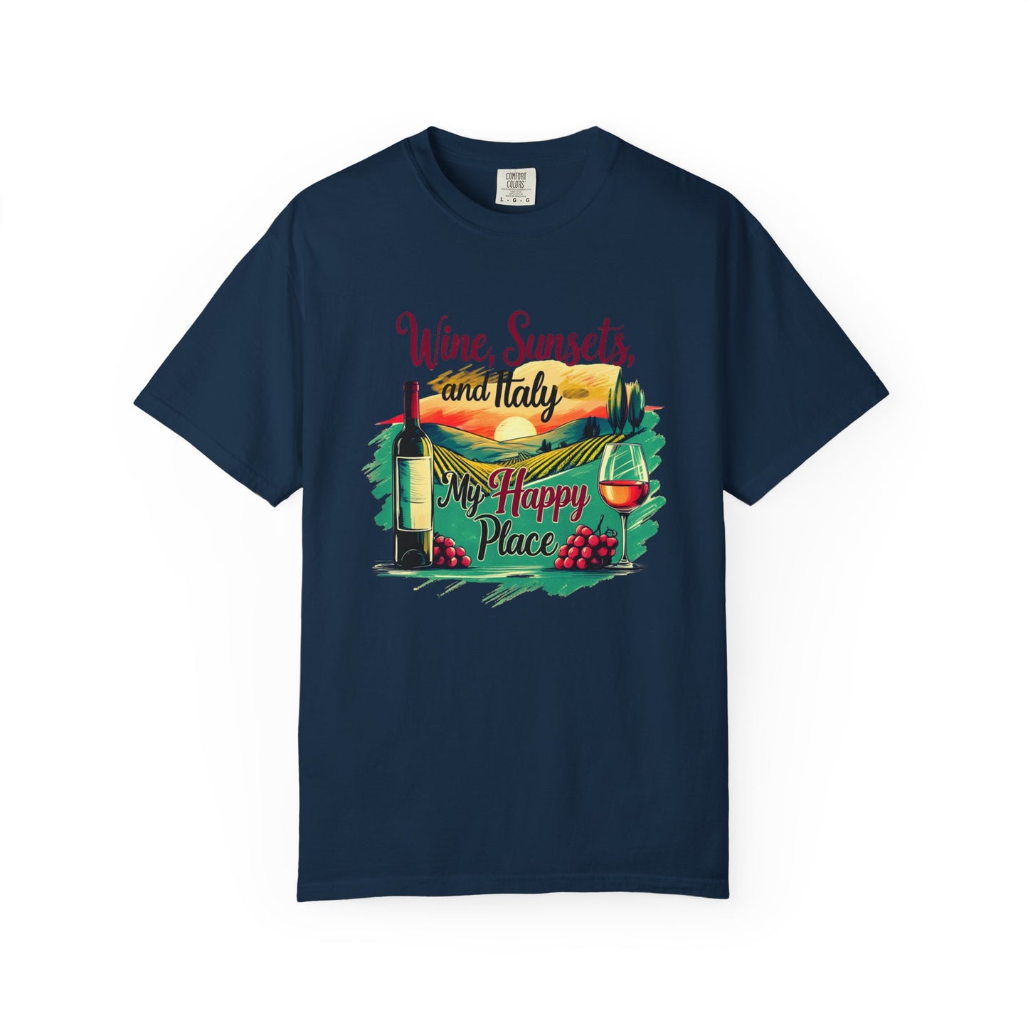 Comfort Colors® Italy Vacation T-shirt, Unisex Garment-Dyed T-shirt, Love Italy Shirt, Italy Family Trip Shirt, Italian Shirt, Italy Gifts,