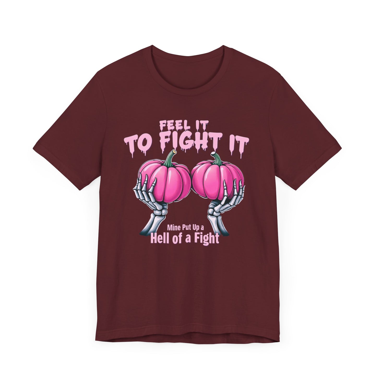Pink Ribbon Support Tee – Unisex Cancer Awareness Shirt, Fighter Gift, Survivor Strength Apparel, Inspirational Motivational T-Shirt