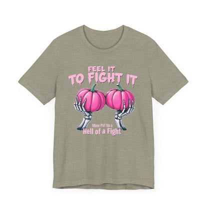 Pink Ribbon Support Tee – Unisex Cancer Awareness Shirt, Fighter Gift, Survivor Strength Apparel, Inspirational Motivational T-Shirt