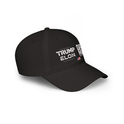 Dark D.O.G.E. Inspired Baseball Cap – Bold Statement Hat, Patriotic Gift, Casual Summer Accessory, Low Profile Unisex Hat.