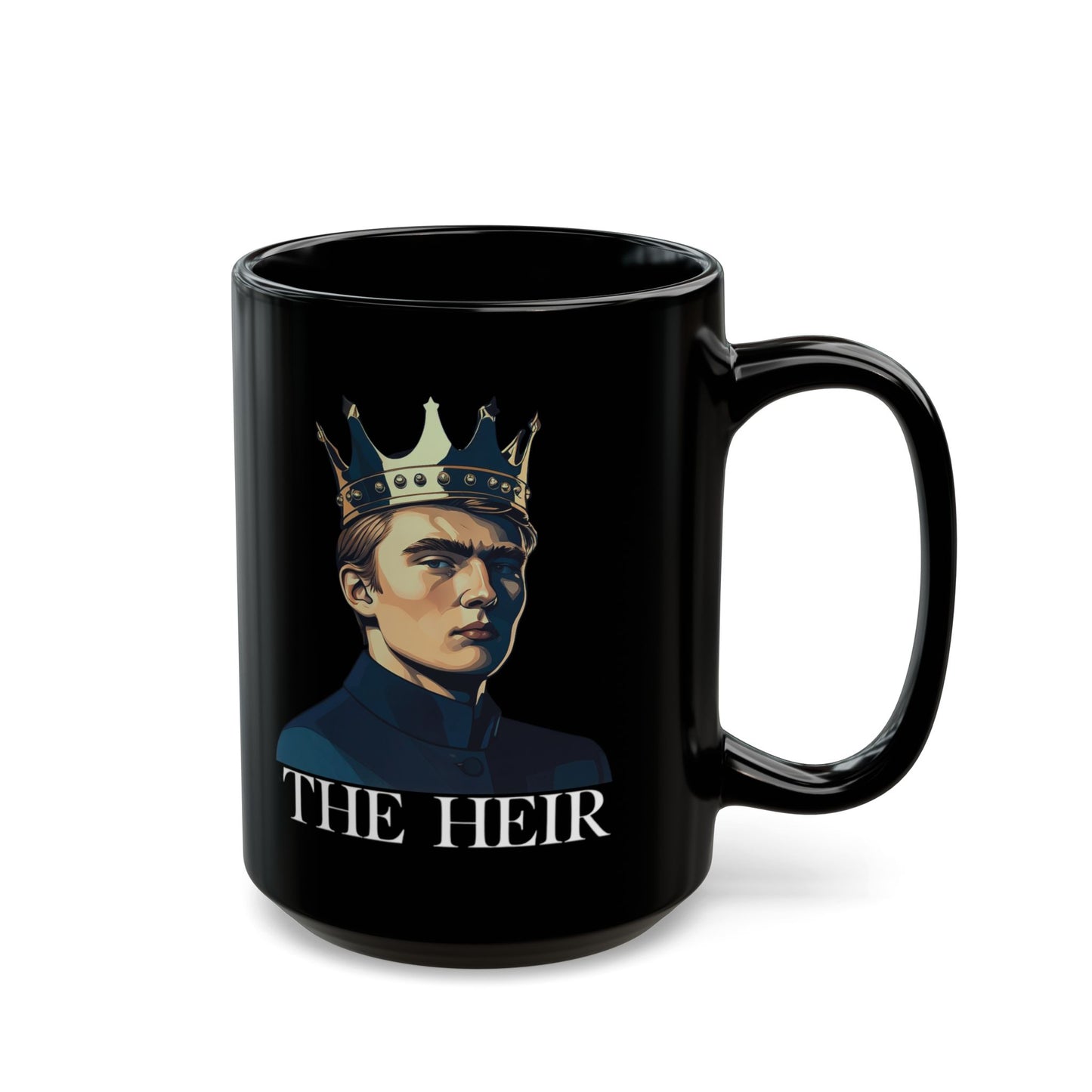 Black 11oz/15oz Ceramic Mug – Patriotic Gift for Him, The Expert Design, Family-Inspired Keepsake