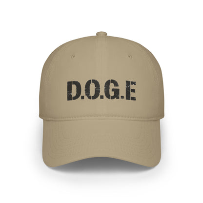 D.O.G.E. Baseball Cap – Low Profile Patriotic Hat, Humorous Gift, Government Efficiency Design, Bold Statement Dad Hat
