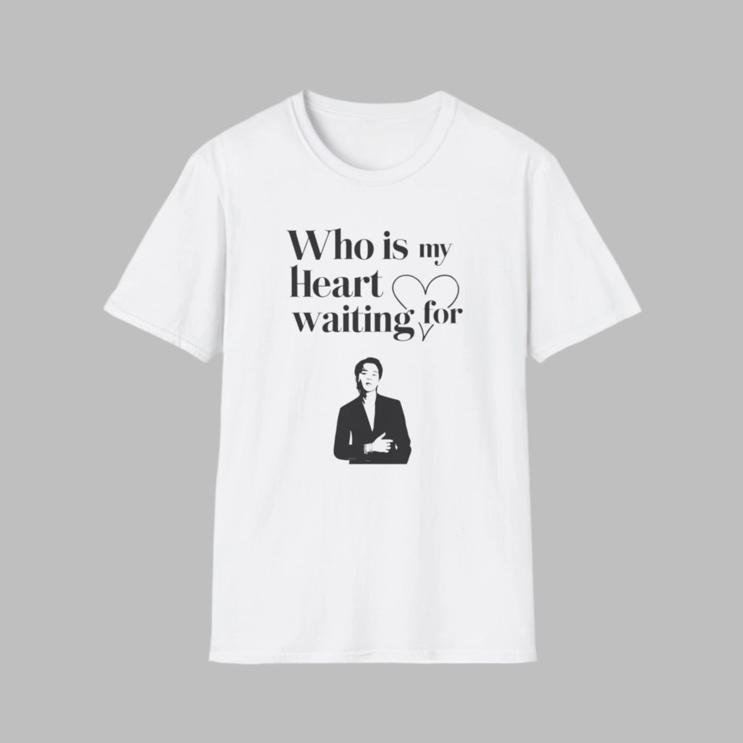 Jimin Muse T-Shirt - Kpop Gift for ARMY, Subtle Kpop Tee, Jimin Who Shirt, BTS Fan Merch, Unisex Softstyle Top