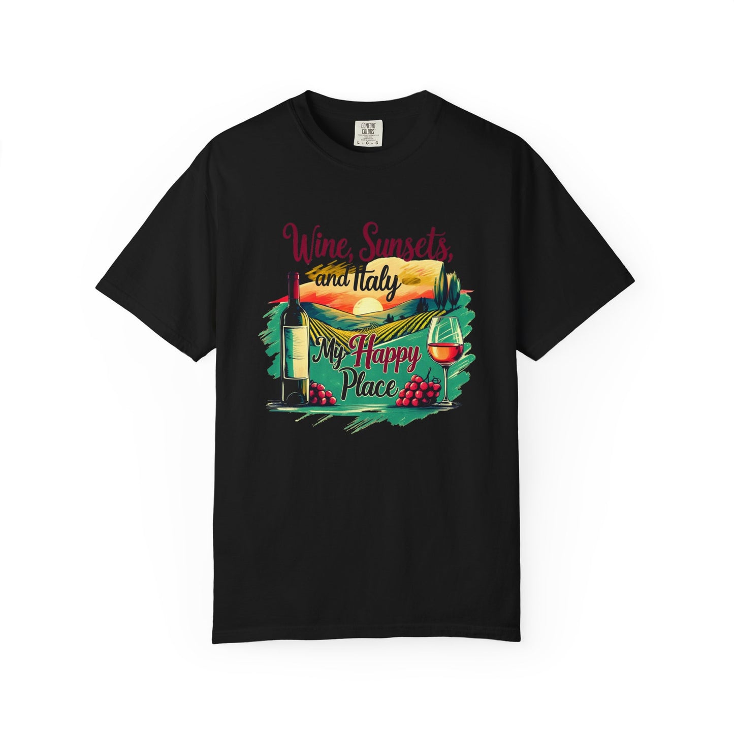 Comfort Colors® Italy Vacation T-shirt, Unisex Garment-Dyed T-shirt, Love Italy Shirt, Italy Family Trip Shirt, Italian Shirt, Italy Gifts,