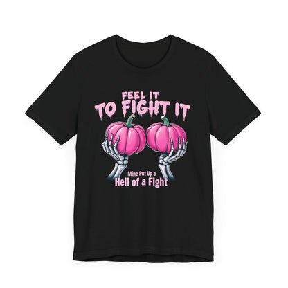 Pink Ribbon Support Tee – Unisex Cancer Awareness Shirt, Fighter Gift, Survivor Strength Apparel, Inspirational Motivational T-Shirt