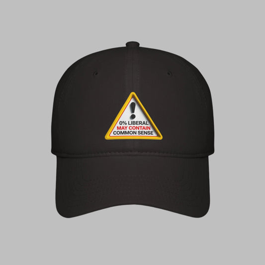 Conservative Baseball Cap, Elon Musk Trump Style, Funny Anti Liberal Hat, Republican Gift, Common Sense Cap, 0% Liberal Hat