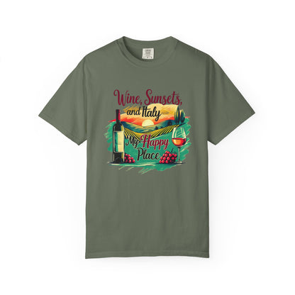 Comfort Colors® Italy Vacation T-shirt, Unisex Garment-Dyed T-shirt, Love Italy Shirt, Italy Family Trip Shirt, Italian Shirt, Italy Gifts,