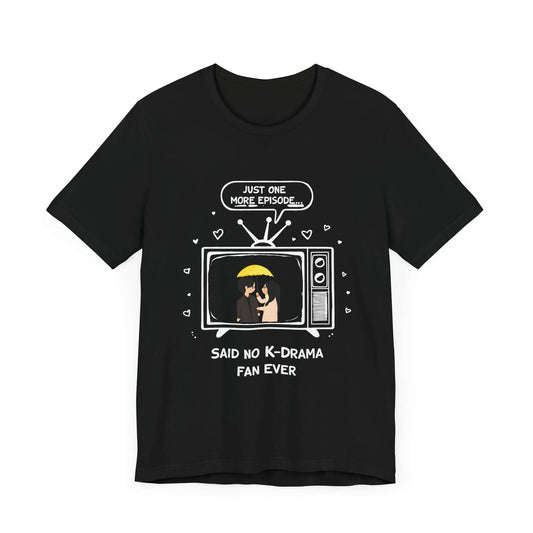 K-Drama Lover T-Shirt - Korean Drama Fan Essentials Tee, Aesthetic Korean Clothing, Perfect Gift for K-Drama Fans.