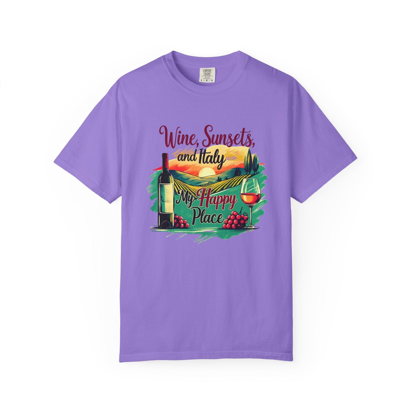 Comfort Colors® Italy Vacation T-shirt, Unisex Garment-Dyed T-shirt, Love Italy Shirt, Italy Family Trip Shirt, Italian Shirt, Italy Gifts,