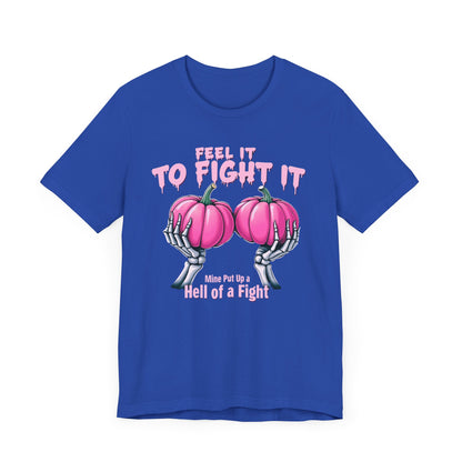 Pink Ribbon Support Tee – Unisex Cancer Awareness Shirt, Fighter Gift, Survivor Strength Apparel, Inspirational Motivational T-Shirt