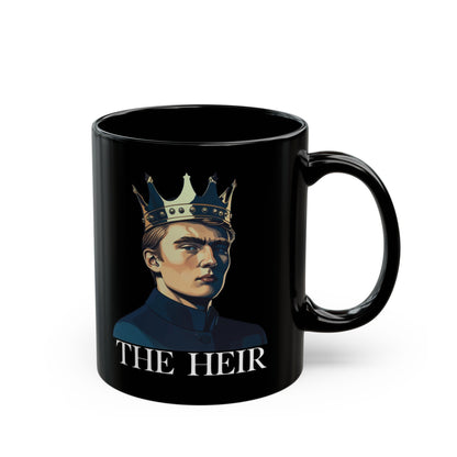 Black 11oz/15oz Ceramic Mug – Patriotic Gift for Him, The Expert Design, Family-Inspired Keepsake