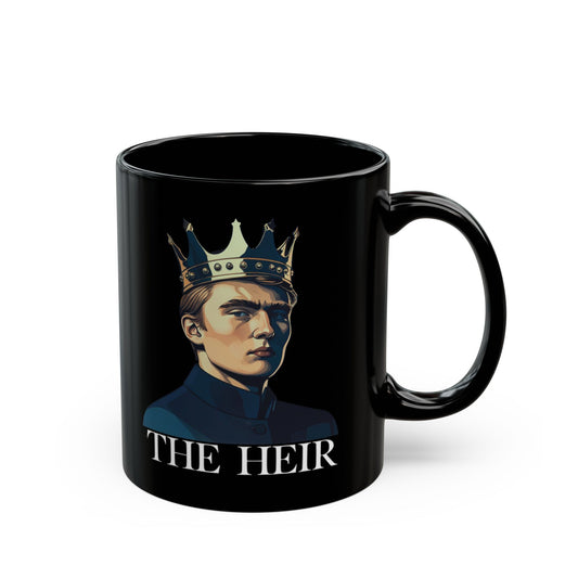 Black 11oz/15oz Ceramic Mug – Patriotic Gift for Him, The Expert Design, Family-Inspired Keepsake