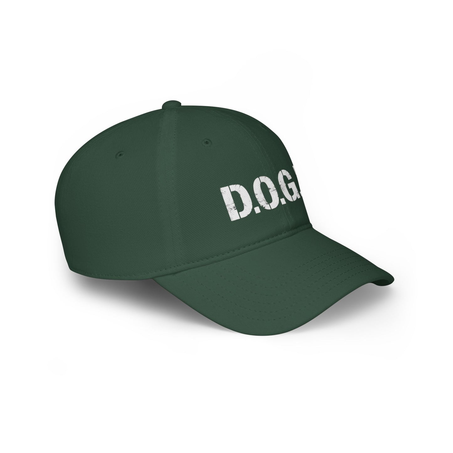 D.O.G.E. Baseball Cap – Low Profile Patriotic Hat, Humorous Gift, Government Efficiency Design, Bold Statement Dad Hat