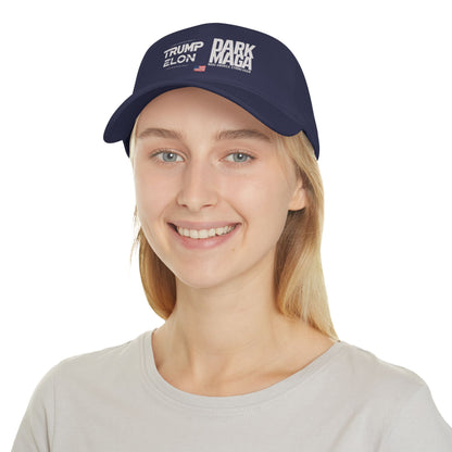 Dark D.O.G.E. Inspired Baseball Cap – Bold Statement Hat, Patriotic Gift, Casual Summer Accessory, Low Profile Unisex Hat.