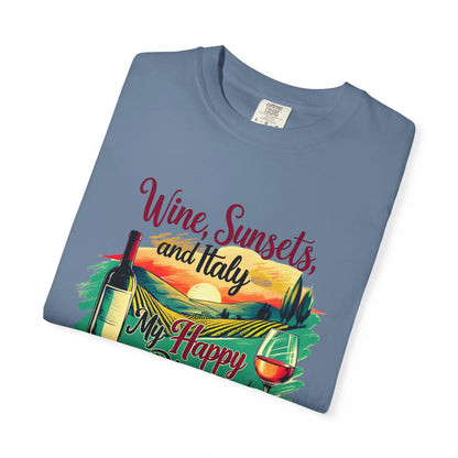 Comfort Colors® Italy Vacation T-shirt, Unisex Garment-Dyed T-shirt, Love Italy Shirt, Italy Family Trip Shirt, Italian Shirt, Italy Gifts,