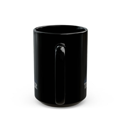 Black 11oz/15oz Ceramic Mug – Patriotic Gift for Him, The Expert Design, Family-Inspired Keepsake