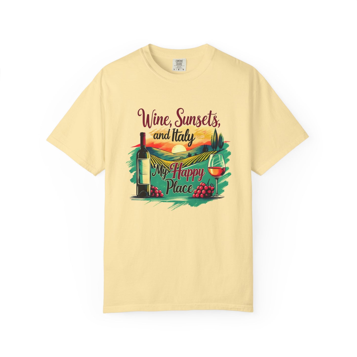 Comfort Colors® Italy Vacation T-shirt, Unisex Garment-Dyed T-shirt, Love Italy Shirt, Italy Family Trip Shirt, Italian Shirt, Italy Gifts,