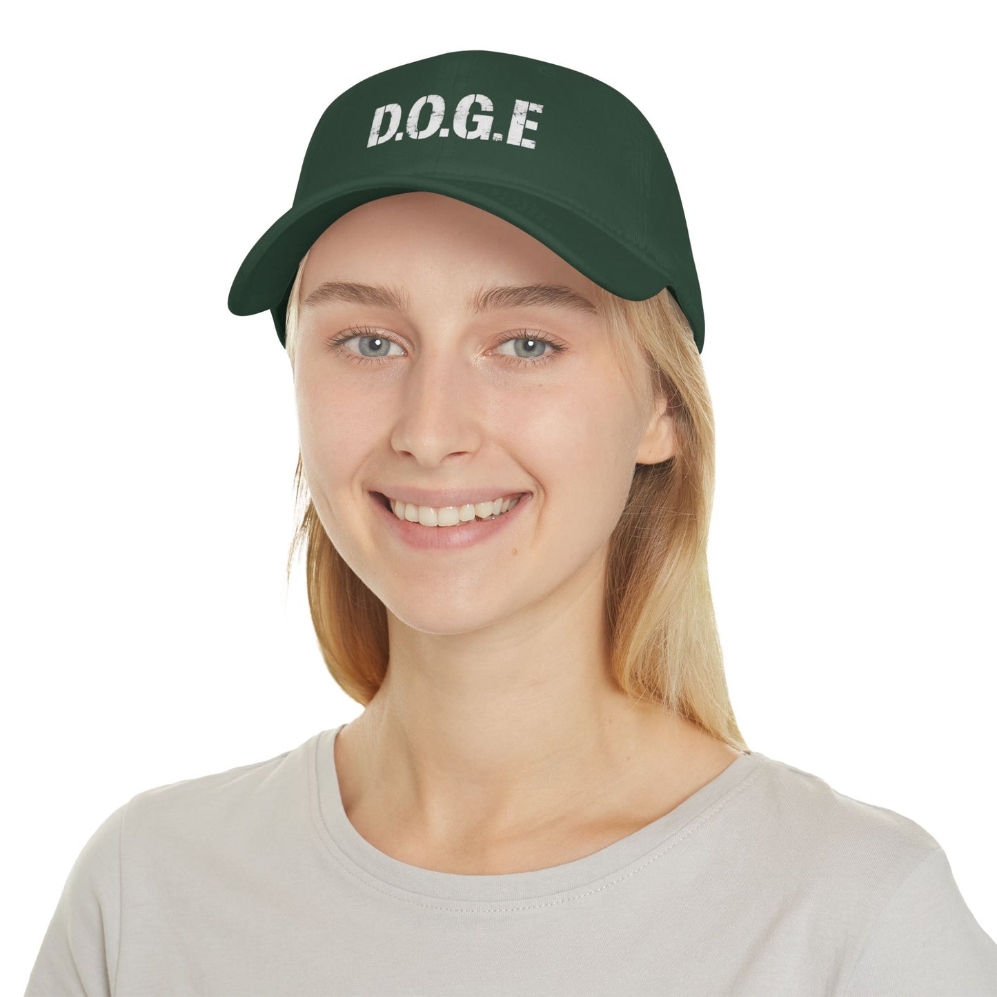 D.O.G.E. Baseball Cap – Low Profile Patriotic Hat, Humorous Gift, Government Efficiency Design, Bold Statement Dad Hat