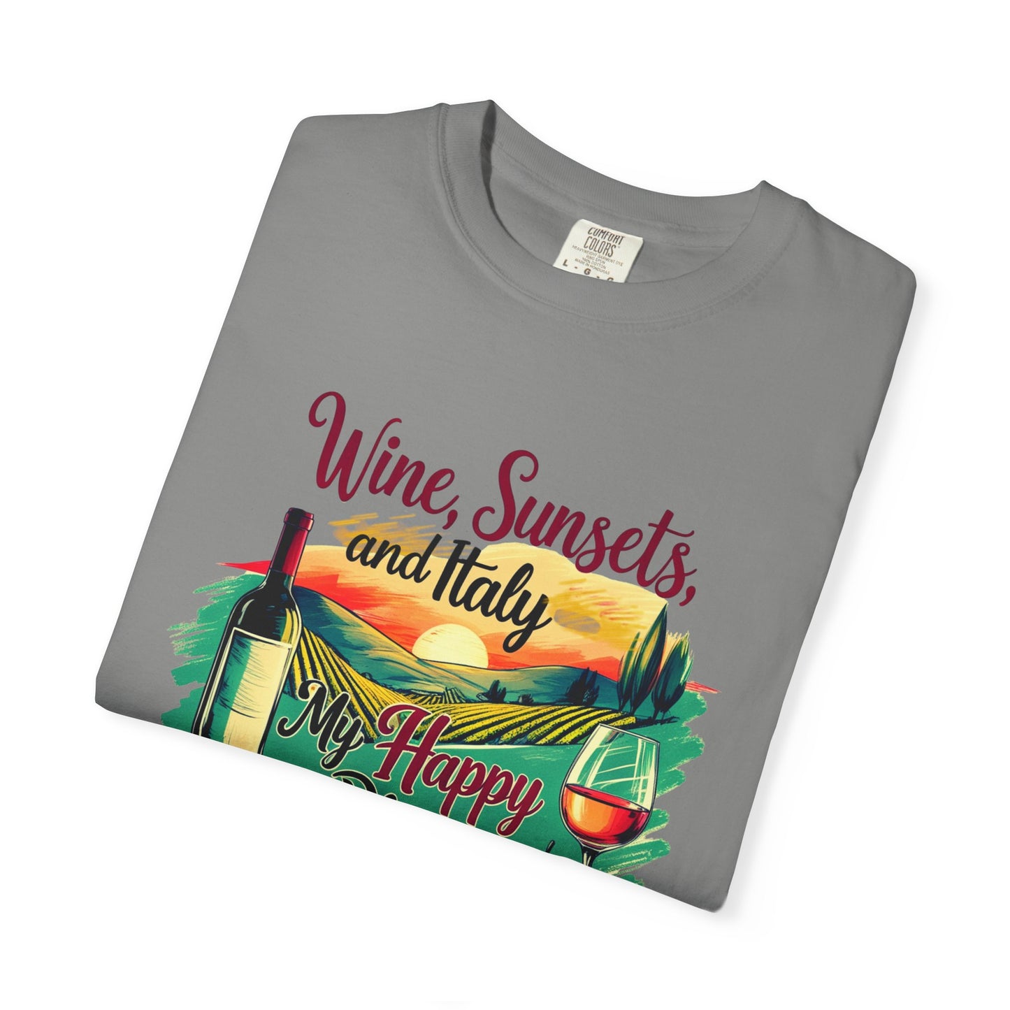 Comfort Colors® Italy Vacation T-shirt, Unisex Garment-Dyed T-shirt, Love Italy Shirt, Italy Family Trip Shirt, Italian Shirt, Italy Gifts,