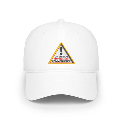 Conservative Baseball Cap, Elon Musk Trump Style, Funny Anti Liberal Hat, Republican Gift, Common Sense Cap, 0% Liberal Hat