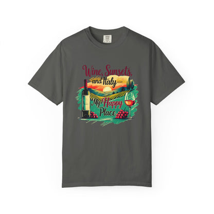 Comfort Colors® Italy Vacation T-shirt, Unisex Garment-Dyed T-shirt, Love Italy Shirt, Italy Family Trip Shirt, Italian Shirt, Italy Gifts,