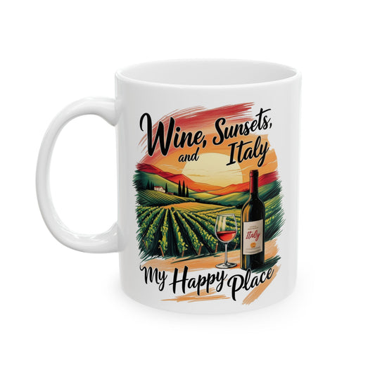 ITALY mug Gift Idea  I Love Italy Novelty Gift, Perfect for Home or Office, Great for Birthdays, Holidays, Traveler Gift,