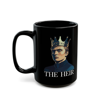Black 11oz/15oz Ceramic Mug – Patriotic Gift for Him, The Expert Design, Family-Inspired Keepsake